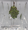 Load image into Gallery viewer, Vintage Sterling Silver Clusters Pendant on Chain