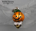 Load image into Gallery viewer, Brighton Pumpkin Halloween Enamel Charm Retired