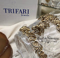 Load image into Gallery viewer, Trifari jewels - parure leaf set