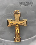 Load image into Gallery viewer, Vintage 14K Gold Crucifix Cross Pendant