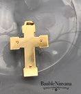 Load image into Gallery viewer, Italy 14K Yellow Gold Crucifix Cross Pendant