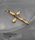 Load image into Gallery viewer, 14K Yellow Gold & Diamond Cross Pendant