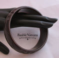 Load image into Gallery viewer, Vintage Bakelite Bangle Bracelet Carved Flower