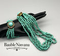 Load image into Gallery viewer, Haskell Glass Strand Necklace & Bracelet Set