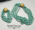 Load image into Gallery viewer, Miriam Haskell Beads Strand Necklace & Bracelet