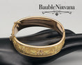 Load image into Gallery viewer, Bangle Bracelet Gorgeous Etruscan All Over Design