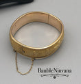 Load image into Gallery viewer, Gold Filled Hinged Bangle Bracelet