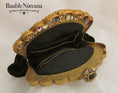 Load image into Gallery viewer, Crystal Jeweled Encrusted Frame Purse Handbag
