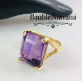 Load image into Gallery viewer, Vintage Estate Gold & Amethyst Ring