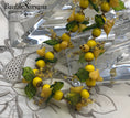Load image into Gallery viewer, Vintage Venetian Murano Art Glass Figural Yellow Birds & Leaves Beaded Necklace
